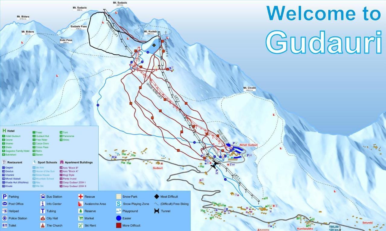 Апартаменты GVC Gudauri 202 Экстерьер фото